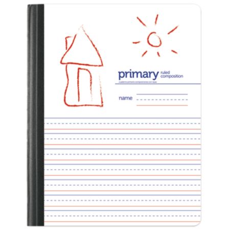 Office Depot Brand Primary Composition Book 7 12 x 9 34 ...
