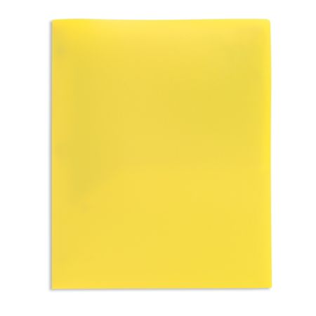 yellow poly folder