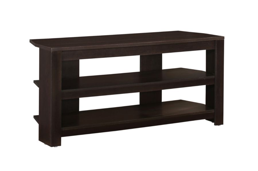 Monarch Specialties Tv Stand 3 Shelf For Flat Panel Tvs Up To 40