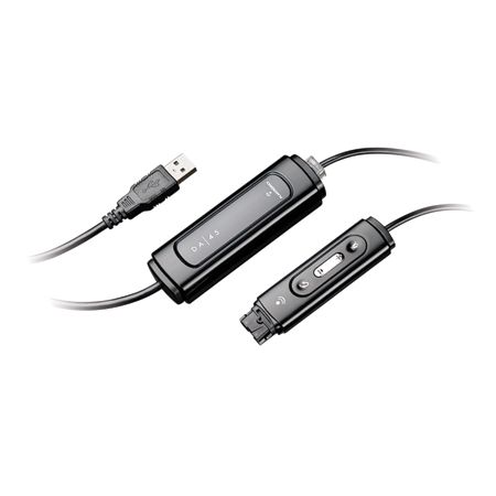 plantronics da45 headset usb adapter audio processor officedepot