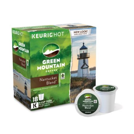 Green Mountain Coffee Pods Nantucket Blend Pods Coffee K Cup Pods Box ...