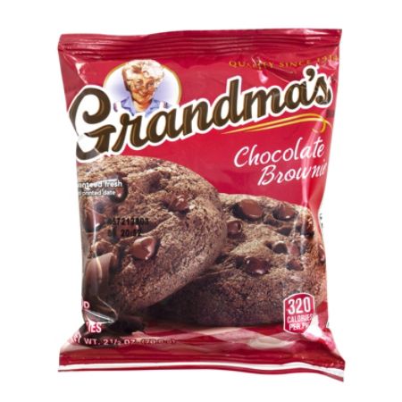 Grandmas Big Chocolate Brownies 2.5 Oz Pack Of 60 - Office Depot