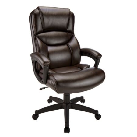 Realspace Fennington Chair BrownBlack - Office Depot