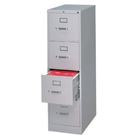 Hon 510 25 4 Drawer Letter File Gray Office Depot