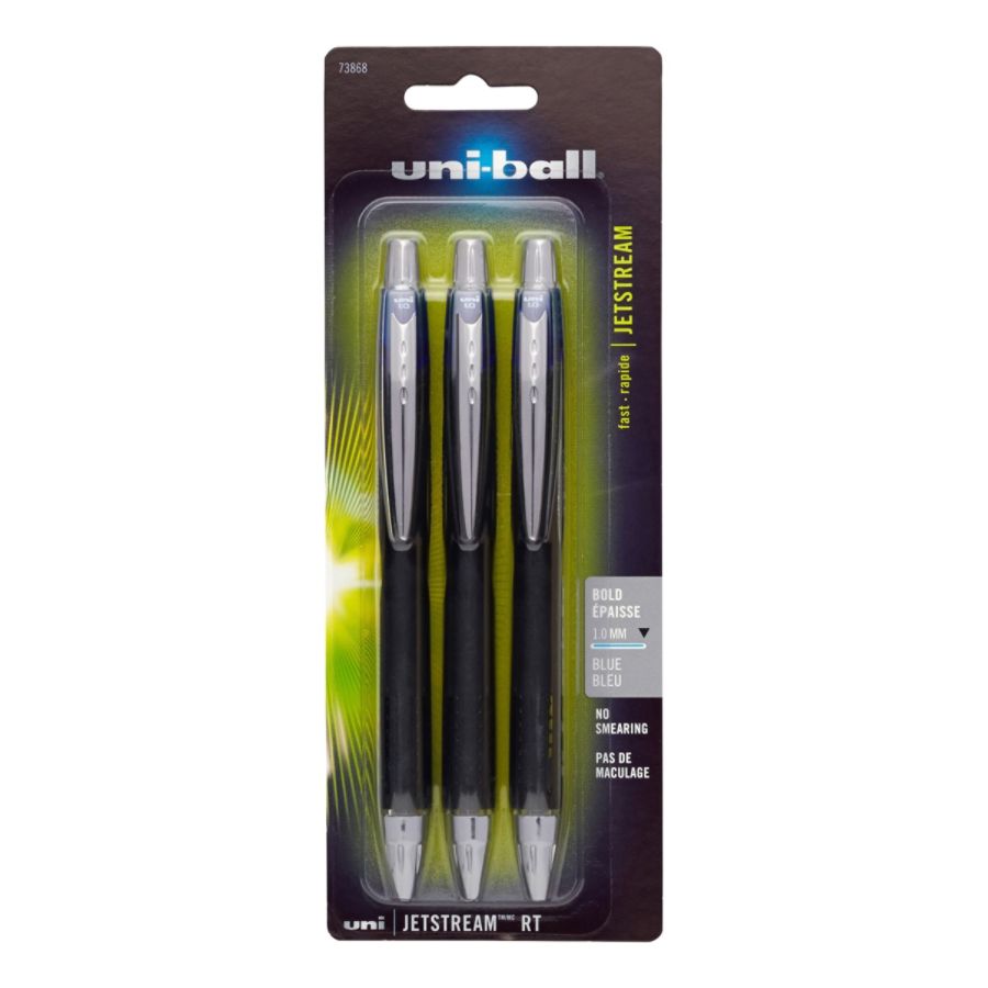 UPC 070530738681 product image for uni-ball(R) JetStream(TM) Retractable Ballpoint Pens, 1.0 mm, Bold Point, Black  | upcitemdb.com