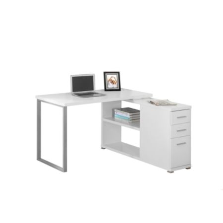 Monarch Specialties Left Or Right Facing Corner Desk With Storage