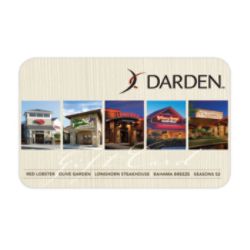 10 Darden Gift Card