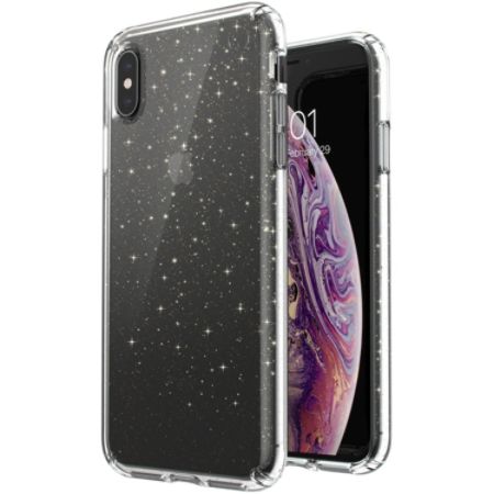 Speck Presidio Clear Glitter Iphone Xs Max Case For Apple Iphone