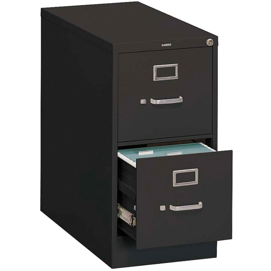 Hon 310 Series 2 Drawer Legal File Black Office Depot