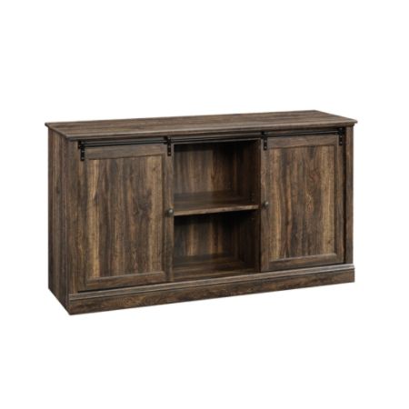 Sauder Barrister Lane Credenza With Sliding Doors For 60 Tvs 33 58