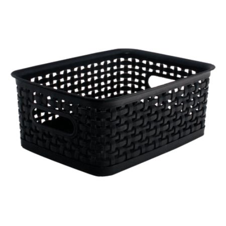See Jane Work Decorative Storage Small Woven Bin 10 X 7 12 X 4