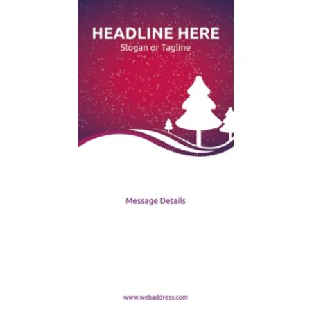 Custom Vertical Banner Purple Sky Office Depot