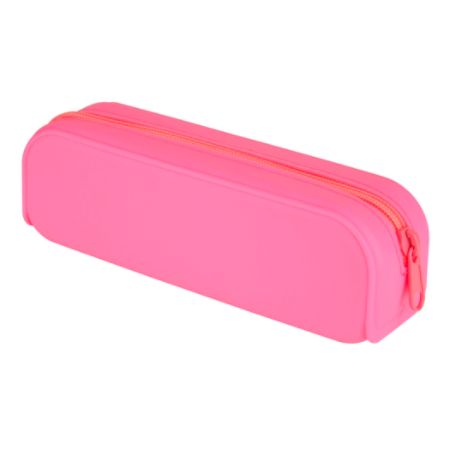 Office Depot Silicone Pencil Pouch Pink - Office Depot