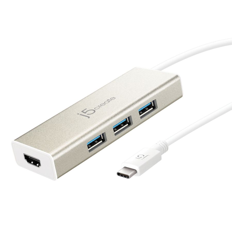 J5Create JCRJCH451 3 Port USBC USB Hub