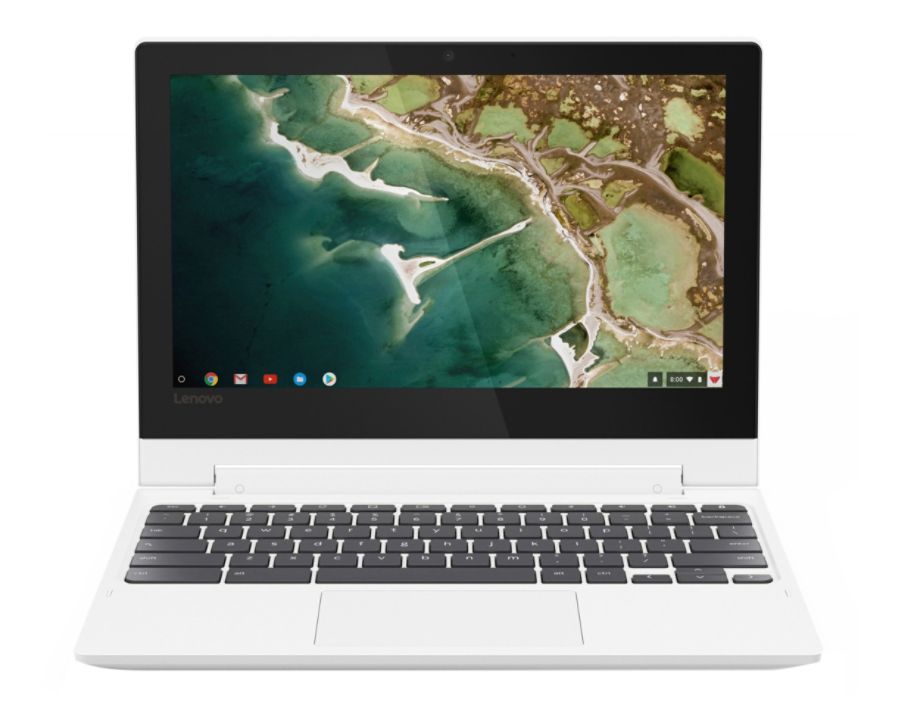 Lenovo - 2-in-1 11.6" Touch-Screen Chromebook - MT8173c - 4GB Memory - 64GB eMMC Flash Memory - Blizzard White (Can sign in as guest, needs reset)