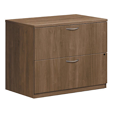 Hon Foundation 35 W Lateral 2 Drawer File Cabinet Metal Pinnacle