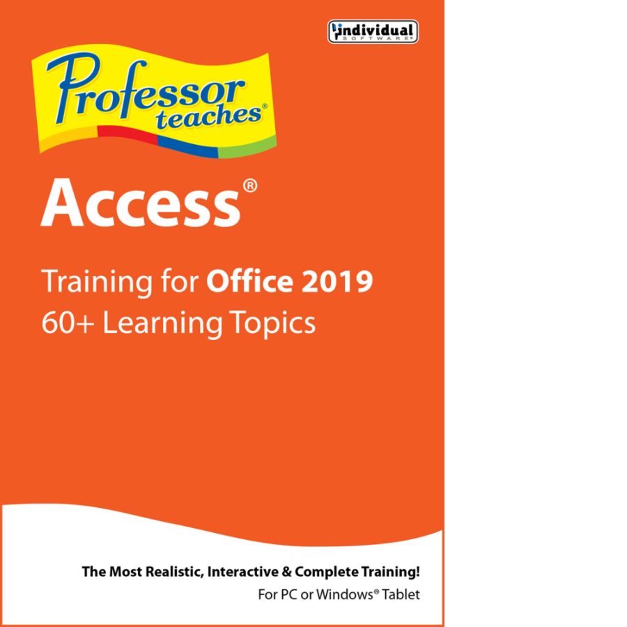 Professor Teaches Access 2019