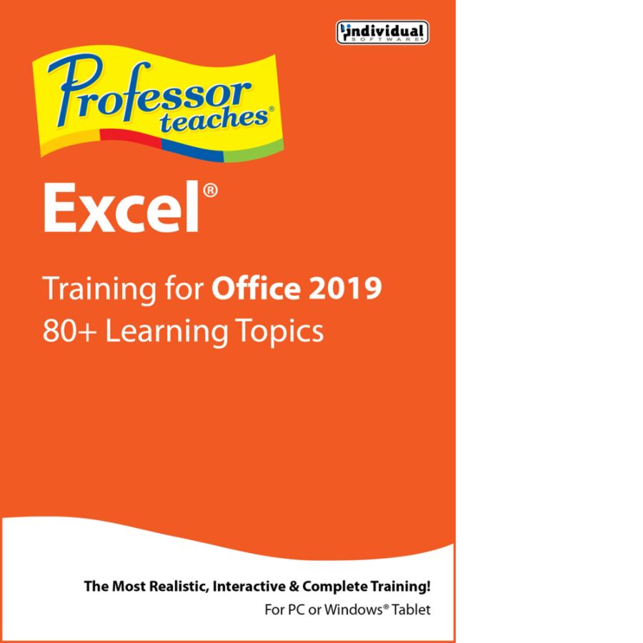 Professor Teaches Excel 2019