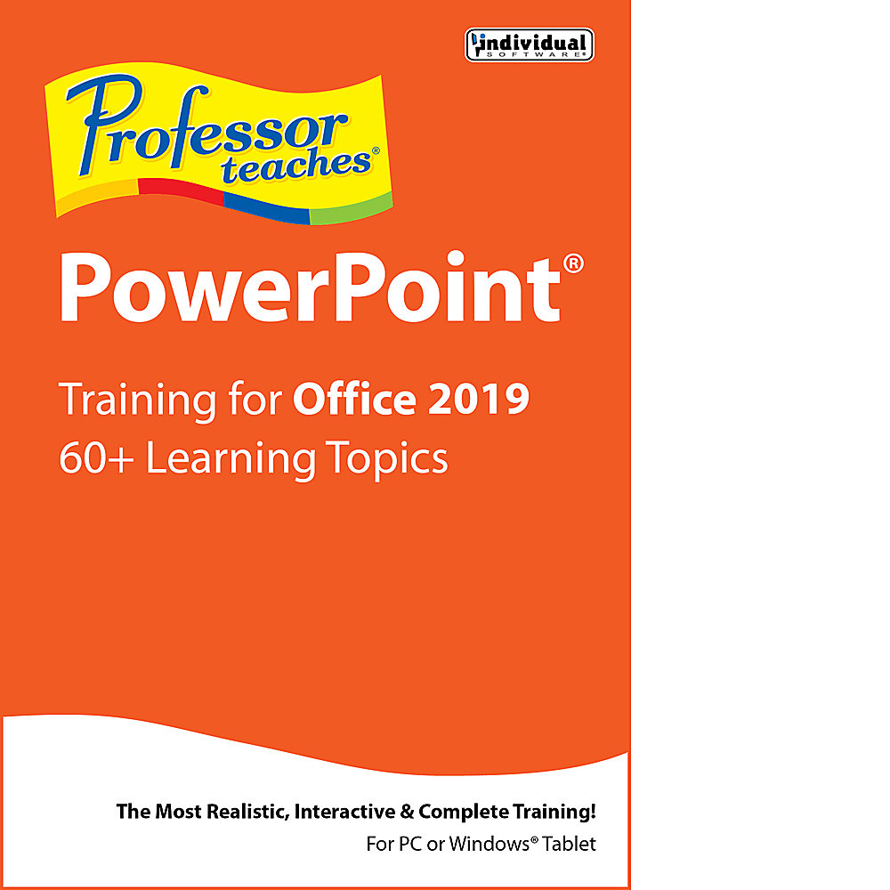 Professor Teaches PowerPoint 2019