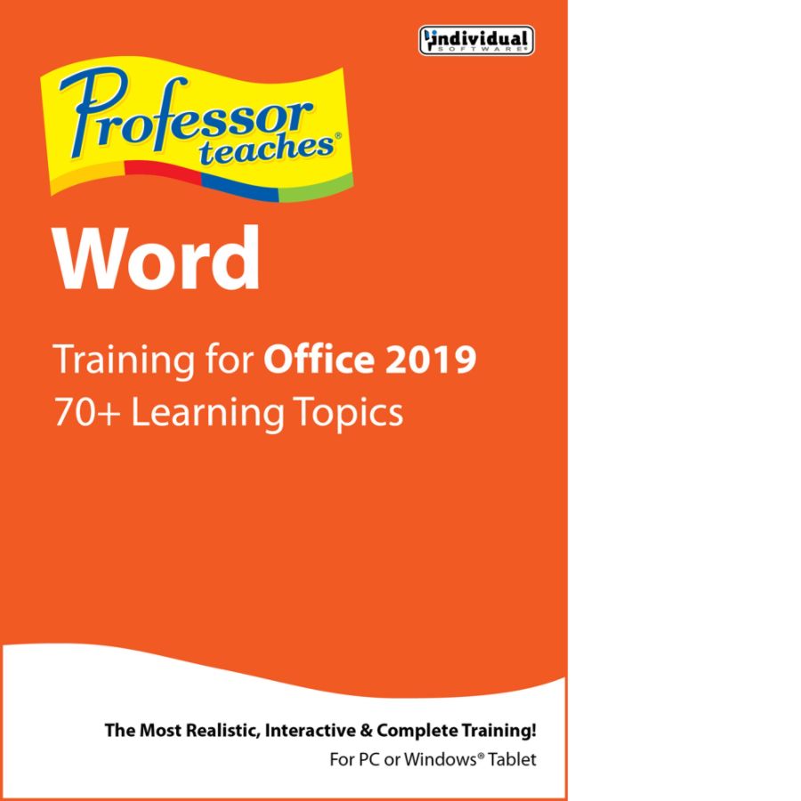 Professor Teaches Word 2019