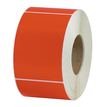 1/" Core Staples 4/" x 3/" Thermal Transfer Label Roll Coated 4//rolls