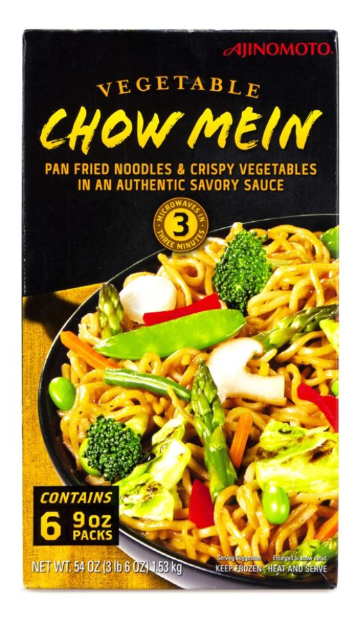 Ajinomoto Vegetable Chow Mein 9 Oz Box Of 6 Meals - Office Depot