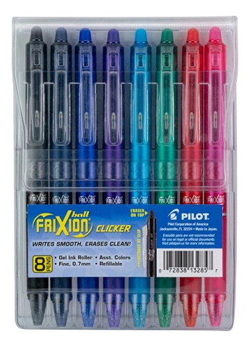 Fine Point 0.7mm Violet Ink Pilot Gel Ink Refills for FriXion Erasable Gel Ink Pen Pack of 9