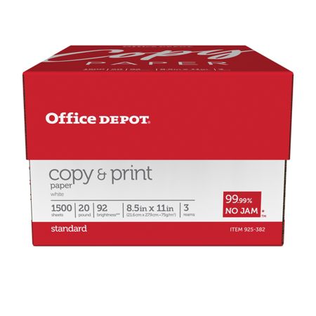 Office Depot Copyprint Paper Letter 3 Pk Office Depot