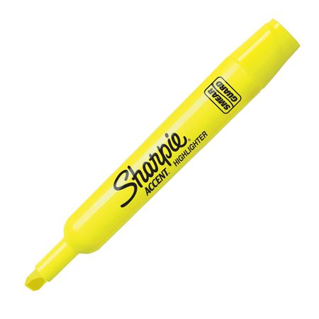 Sharpie Accent Highlighter Fluorescent Yellow - Office Depot