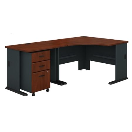 Bush Business Furniture Office Advantage 48 W Corner Desk With 36