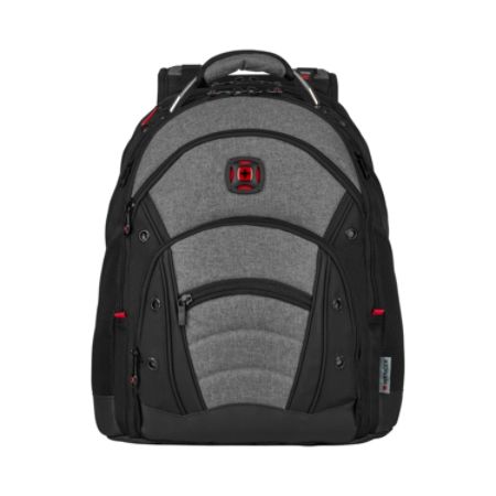 synergy wenger backpack laptop pocket gray heather