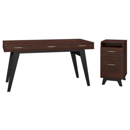 Kathy Ireland Office Desk And File Standard Office Depot
