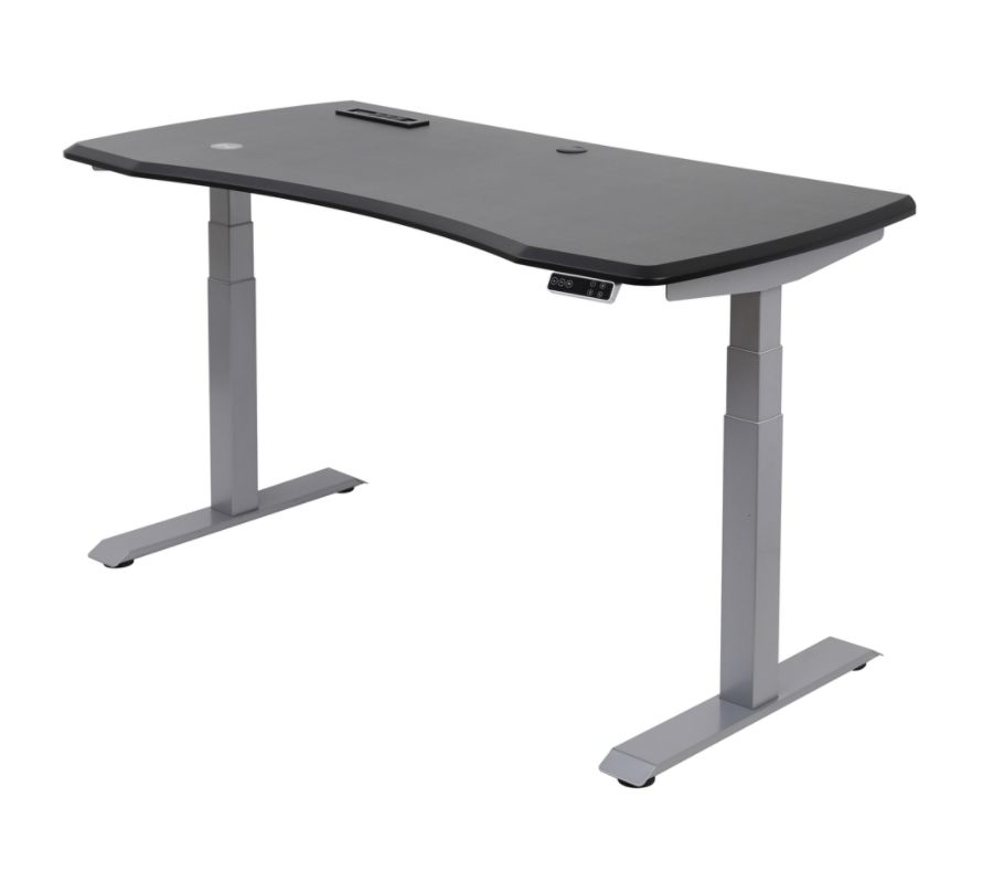 Workpro Electric Sit Stand Desk Black Office Depot