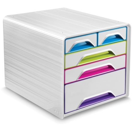 Cep Gloss Desktop Drawer Storage Unit 5 Drawers 10 6 Height X 11 4