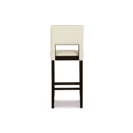 Linon Home Decor Products Hendry Bar Stool Whiteespresso Office