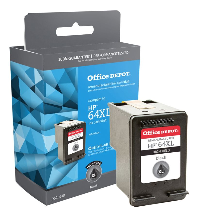 Office Depot Od64xlb Reman Black Ink Office Depot