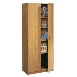 Sauder Storage Cabinet 71 12 H x 29 34 W x 16 14 D Oregon Oak by