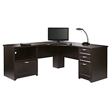 Shop Corner L Shaped Desks Office Depot Officemax