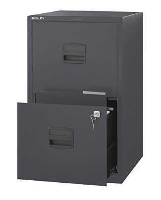 Bisley Pfa 2 Drawer Vertical File Cabinet Office Depot