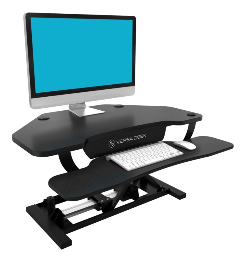 Versadesk Power Pro Corner Push Button Electric Height Adjustable