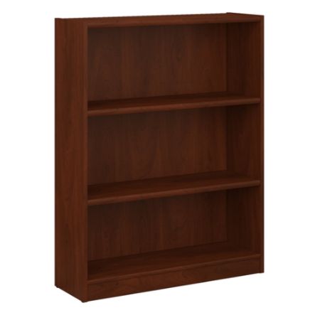 Bush Furniture Universal 3 Shelf Bookcase Hansen Cherry ...