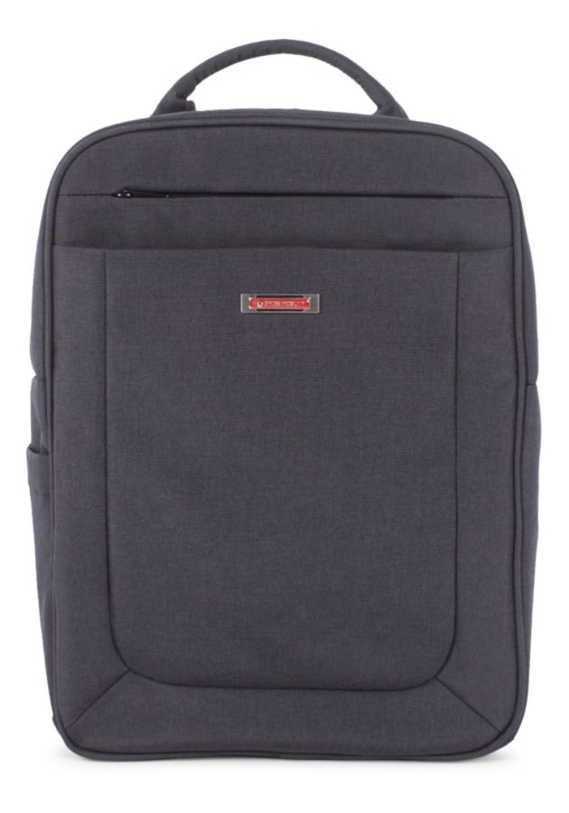 Swiss Mobility Cadence Business Backpack With 15.6&quot; Laptop Pocket, Charcoal