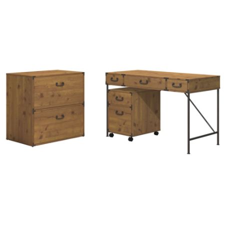Kathy Ireland Home By Bush Furniture Ironworks 48 W Writing Desk 2