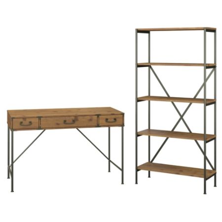 Kathy Ireland Home By Bush Furniture Ironworks 48 W Writing Desk
