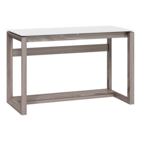 Whalen Cecile 48 W Writing Desk Snowdrift Whitefossil Greige Oak