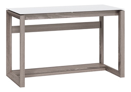 Whalen Cecile 48 W Writing Desk Snowdrift Whitefossil Greige Oak