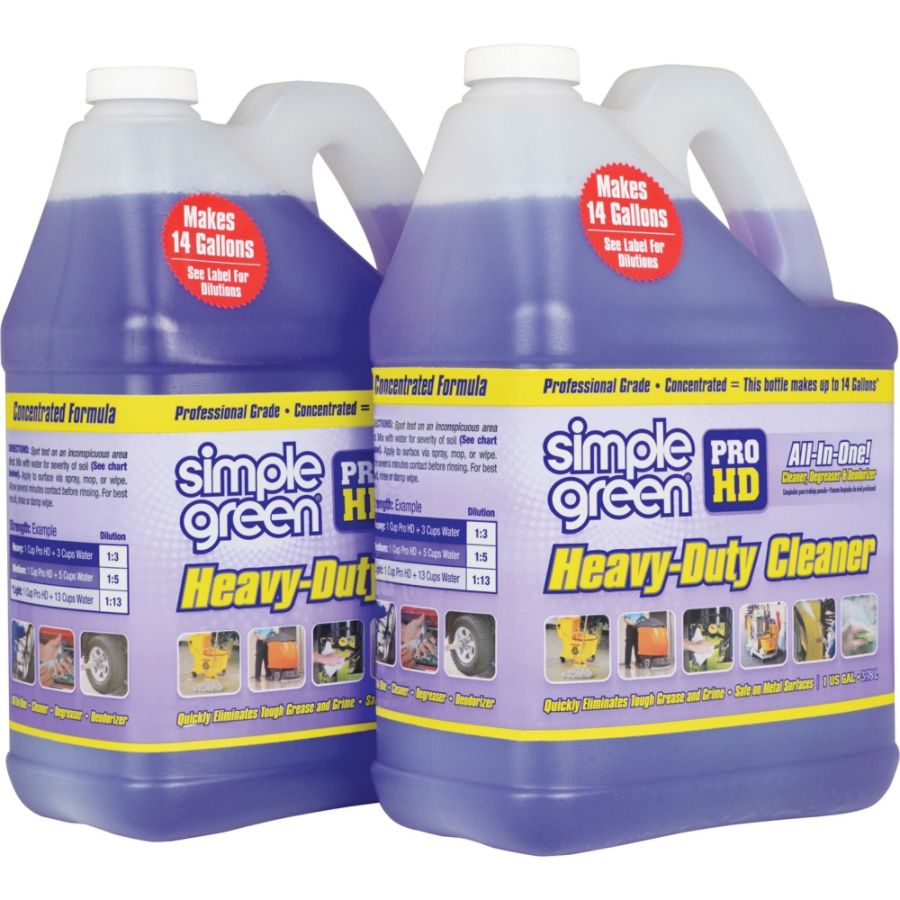 Pro Hd Heavy Duty Cleaner 1gal 2ct Purple Office Depot