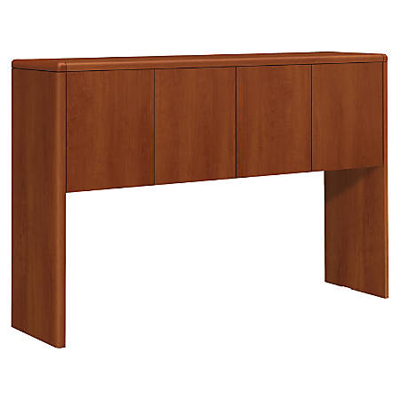 Hon 10700 Series Laminate Stack On Hutch For 60 Credenza Cognac
