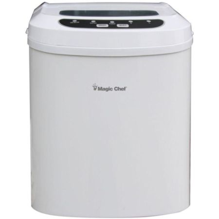 Magic Chef 27 Lb Portable Countertop Ice Maker White Office Depot