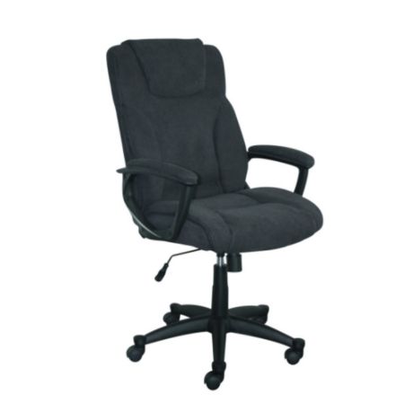 Serta Style Hannah Ii High Back Office Chair Microfiber Midnight